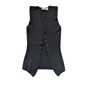 Jil Sander Black Women's Vest